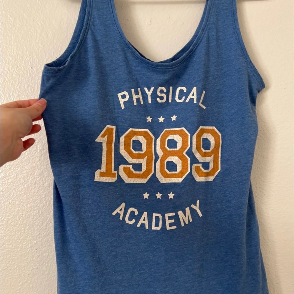 Blue Print Tank Top